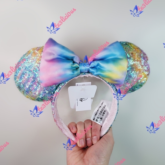 Disney Accessories - DISNEY PARKS RAINBOW PASTEL EARS HEADBAND